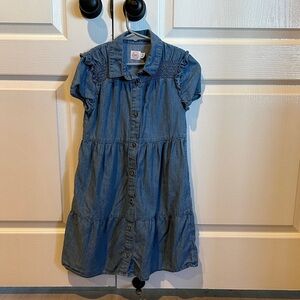 Girl dress size 7/8 Blue Denim Kids Dress